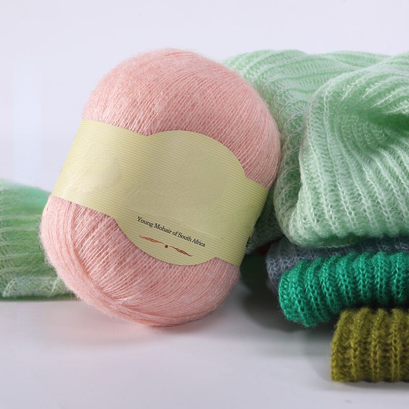 50G Super Kid Mohair Yarn Croc - Baby Clothing High End 评论和价格