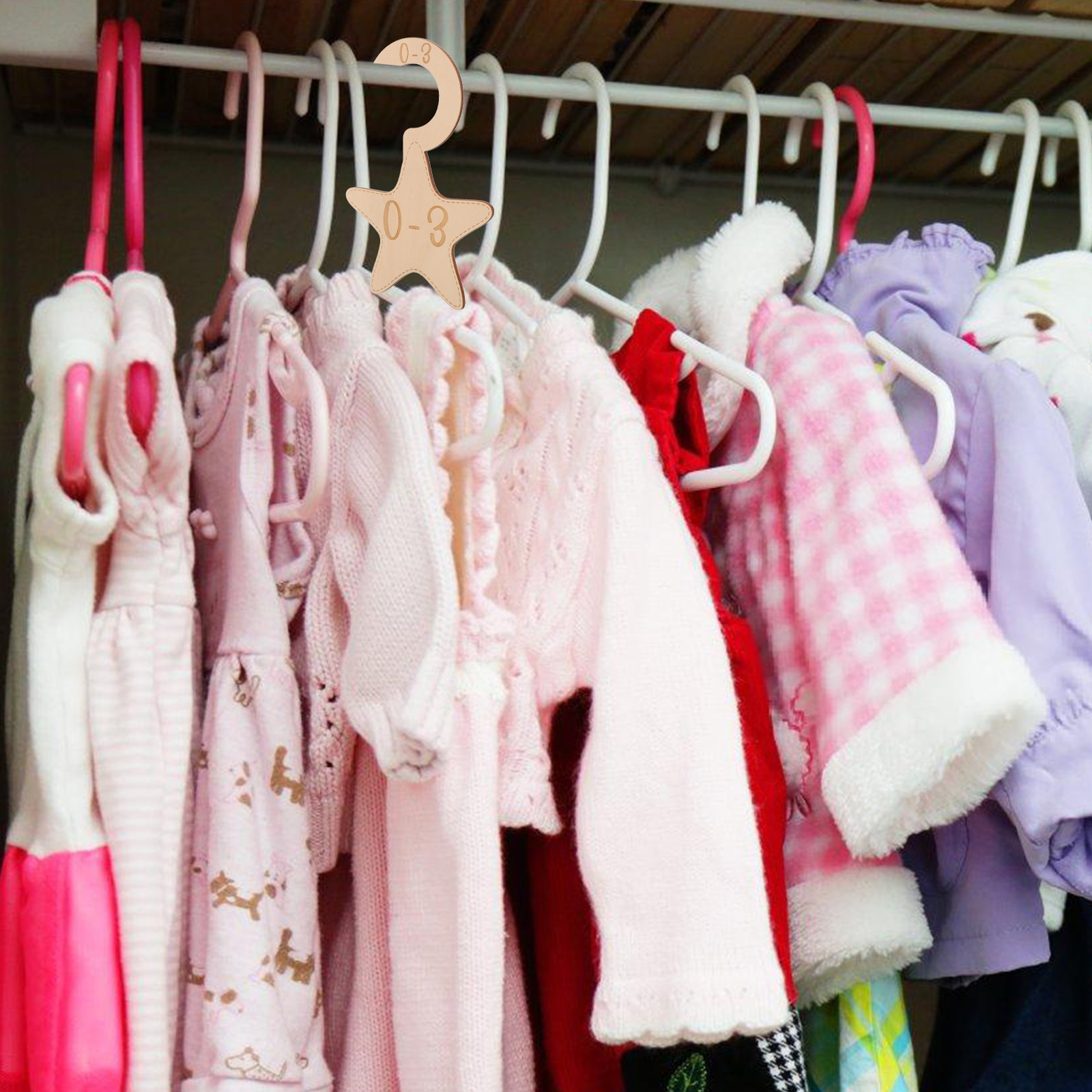 7Pcs Baby Clothes Closet Divid - Baby Clothing Dividers 评论和价格