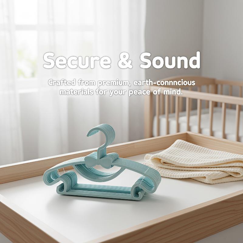 12PCS Baby Kids Clothes Hanger - Baby Clothing Hanging Rack 评论和价格