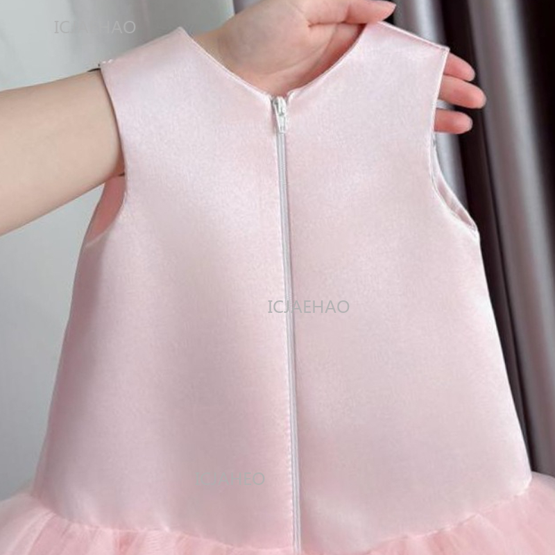 Party Dress Pink Baby Girls Ve - Baby Clothing Dresser 评论和价格