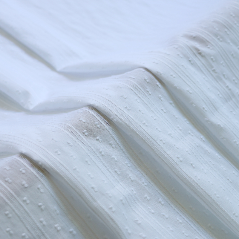50cm*147cm White Cotton Jacqua - Baby Clothing Organic 评论和价格