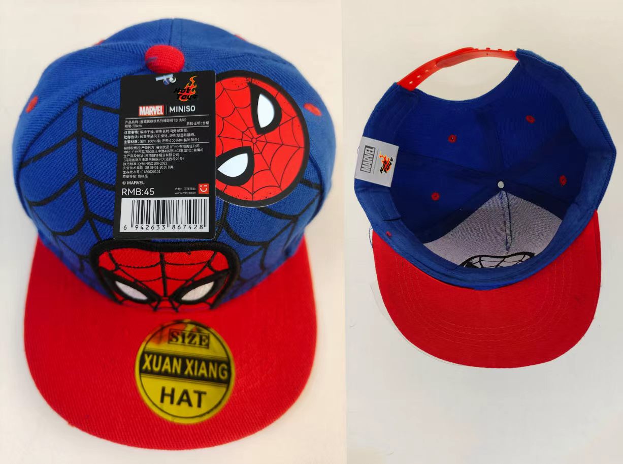 Anime Cartoon Spiderman Hats f - Baby Clothing Usa 评论和价格