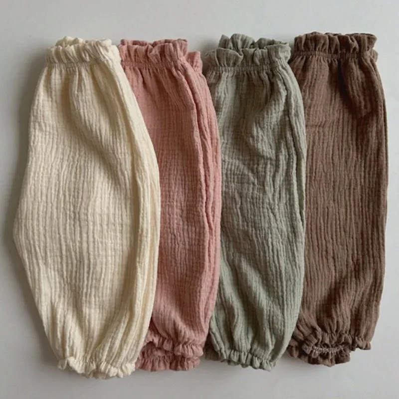 Soft Muslin Clothes Pants Pant - Baby Clothing Organic 评论和价格
